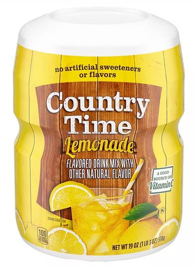 Country Time Lemonade Drink Mix 19 oz