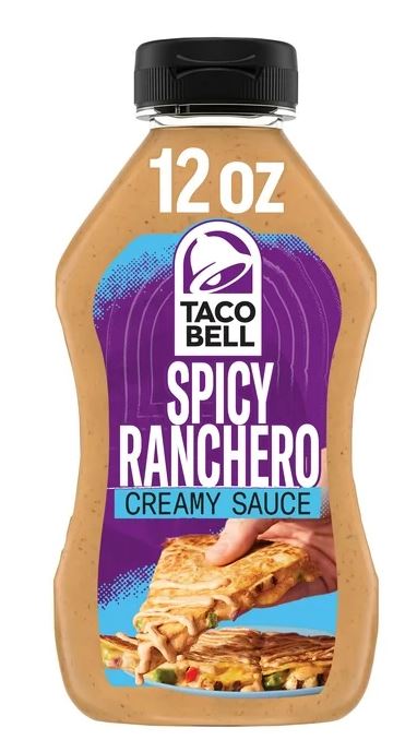 Taco Bell Creamy Spicy Ranchero Sauce 12fl oz