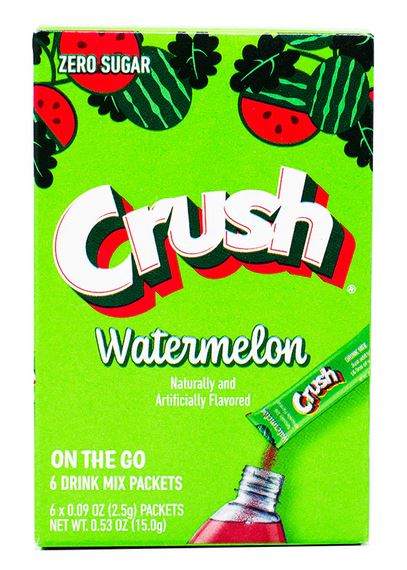 Crush Singles to Go Watermelon Drink Mix