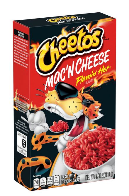 Cheetos Flamin' Hot Flavor Mac'n Cheese 5.6oz