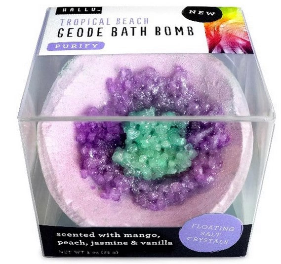 Tropical Beach Geode Bath Bomb, 3 Oz.