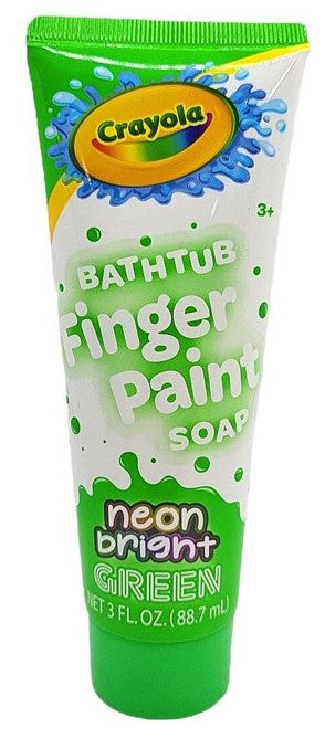 Neon Bright Green Bathtub Fingerpaint Soap, 3 Oz.