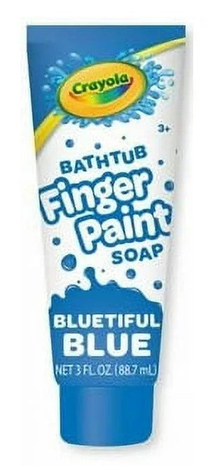 Crayola Bluetiful Blue Bathtub Fingerpaint Soap, 3 Oz.