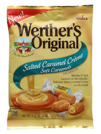 Werther's Original Soft Caramel, Salted Caramel Creme