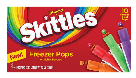 Skittles Freezer Pops Original