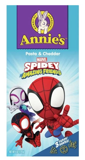 Annie's Marvel Spidey and his Amazing Friends Pasta & Cheddar