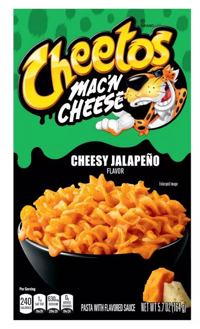 Cheetos Mac 'n Cheese Cheesy Jalapeno Flavor - 5.7oz