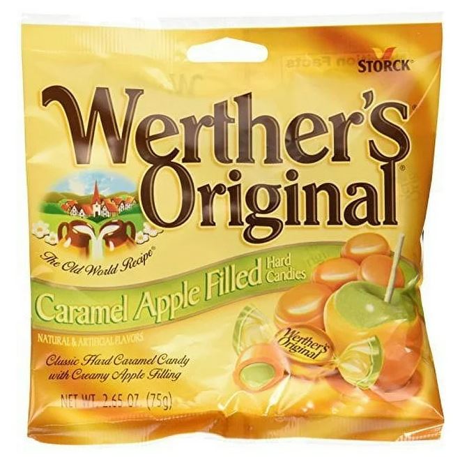 Werthers Caramel Apple Filled Hard Candies (2.65 Oz)