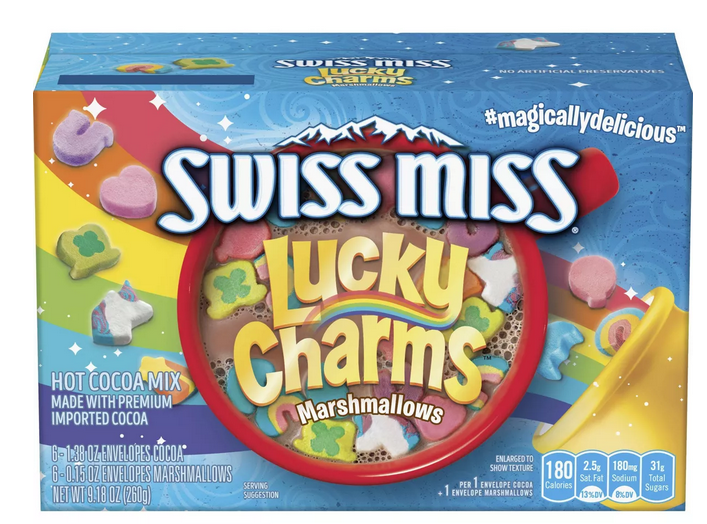 Swiss Miss Lucky Charms Hot Cocoa Mix - 9.18oz/6pk