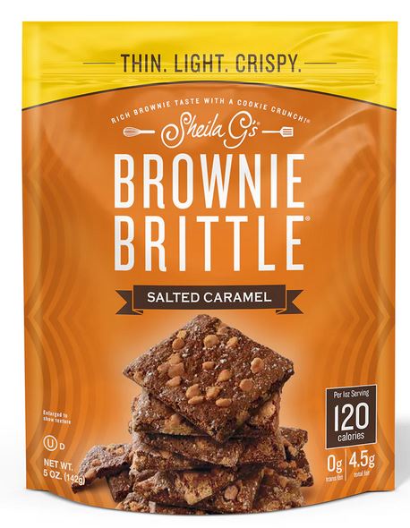 Salted Caramel Brownie Brittle