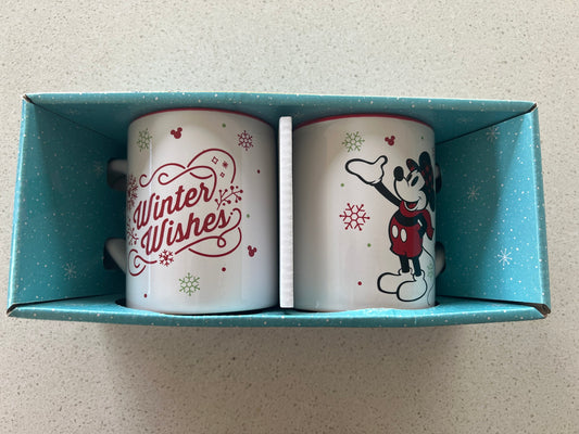 Mickey Mouse Christmas Mug Set