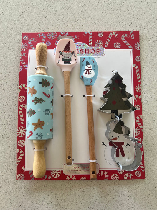 The Bakeshop 5pc Baking Set