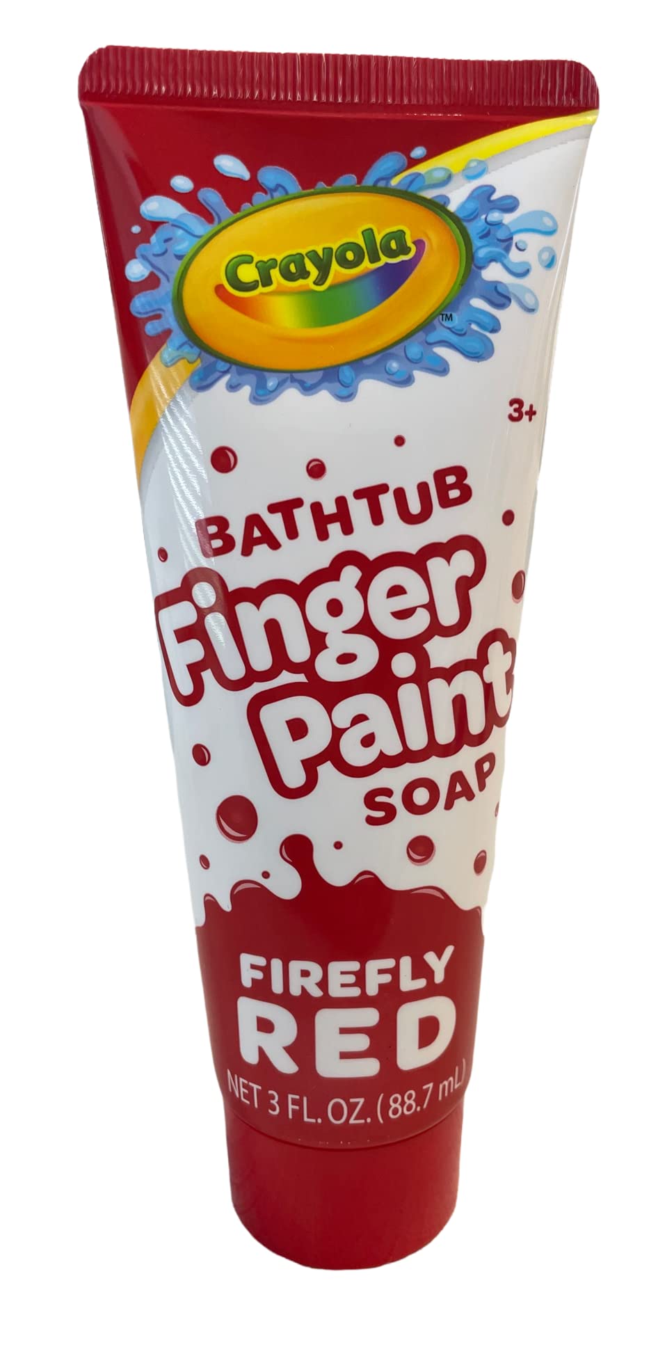 Crayola Firefly Red Bathtub Finger Paint Soap