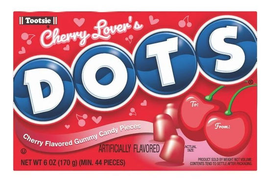 Dots Cherry Lovers Valentine Dots, 6 oz.