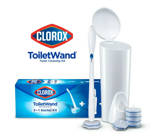 Clorox ToiletWand Disposable Toilet Cleaning System