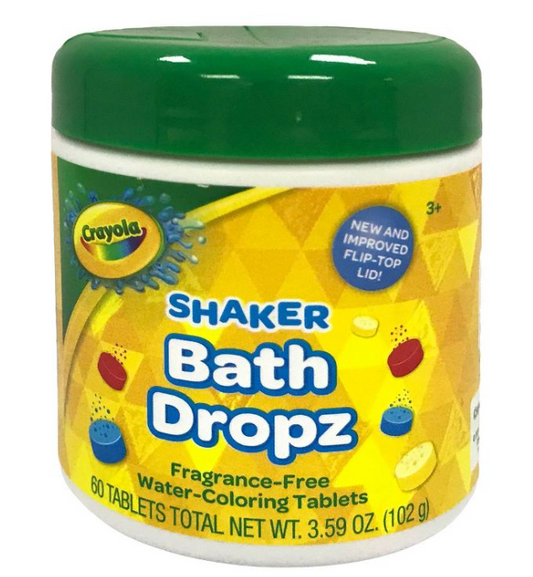 Crayola Color Bath Dropz - 3.59oz/60ct