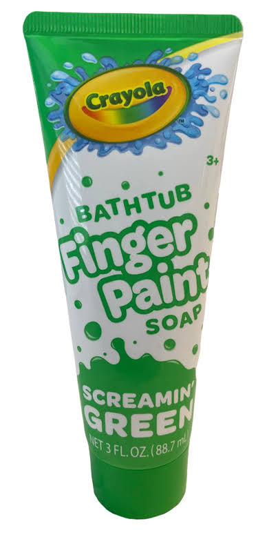 Crayola Bathtub Finger Paint Soap Screamin Green