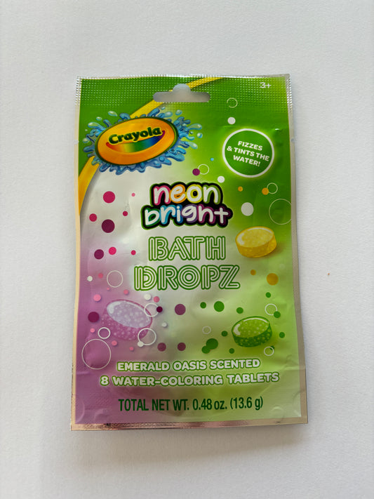 Crayola Neon Bath Dropz 8ct