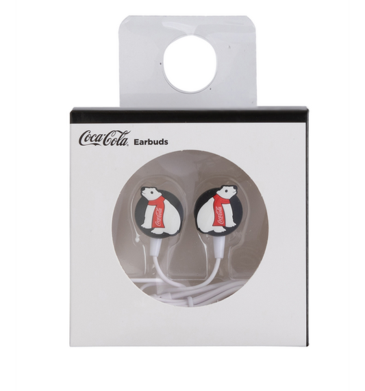 Coca Cola Polar Bear Earbuds