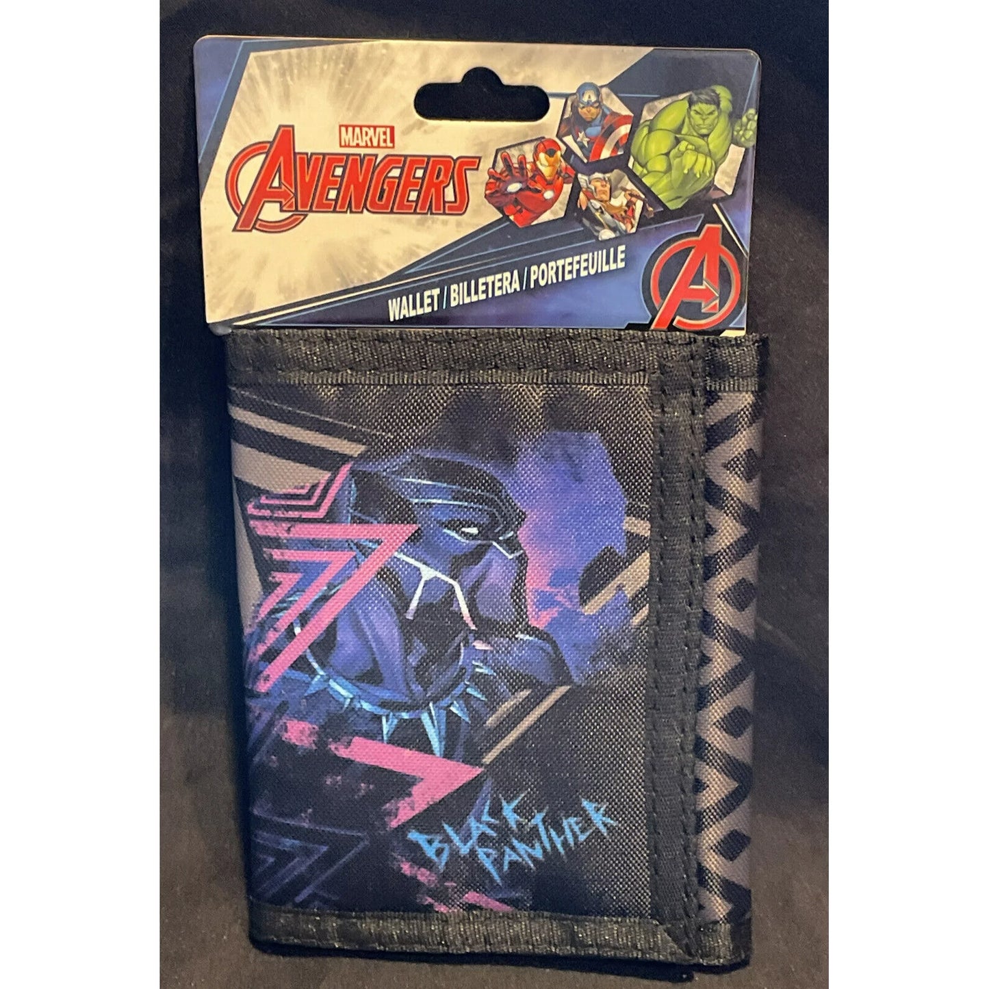 Marvel Black Panther Kids Trifold Wallet