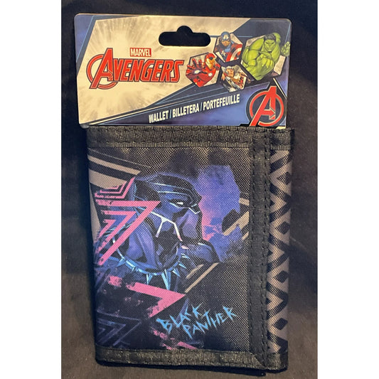 Marvel Black Panther Kids Trifold Wallet