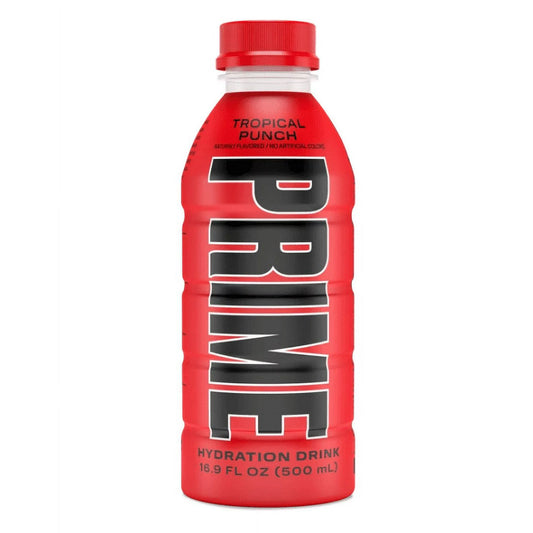 Prime Hydration Drink, Tropical Punch, 16.9 fl oz, Single Bottle