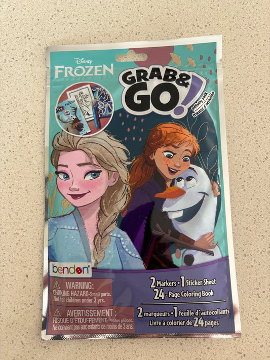 Disney Frozen Grab & Go Activity Pack