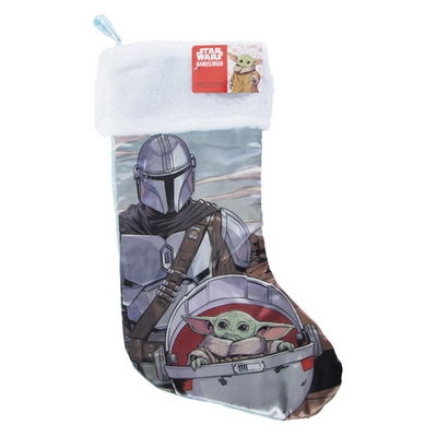 Character Christmas Stocking 17in Mandalorian