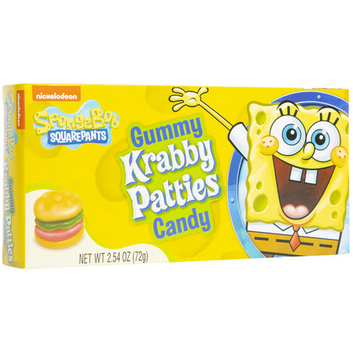 Spongebob Squarepants™ Gummy Krabby Patties Movie Theater Box Candy