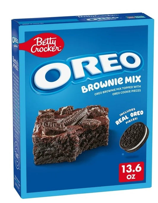 Betty Crocker OREO Brownie Mix OREO Brownie Mix Topped With OREO Cookie Pieces 13.6oz