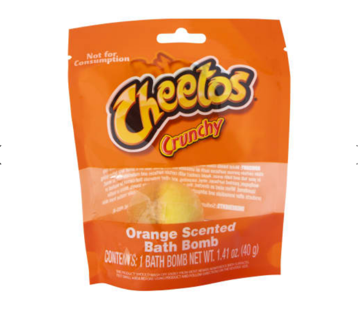 Cheetos Orange Scented Classic Treat Bath Bomb