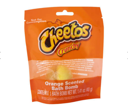 Cheetos Orange Scented Classic Treat Bath Bomb