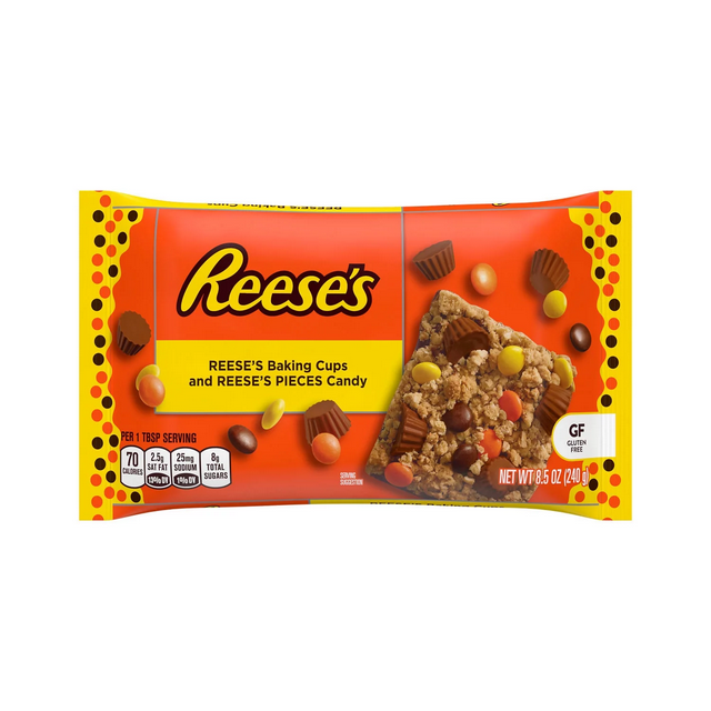 Reese's Peanut Butter Baking Cups and Candy, Bag 8.5 oz