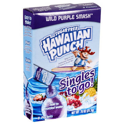 Hawaiian Punch Drink Mix, Sugar Free, Wild Purple Smash