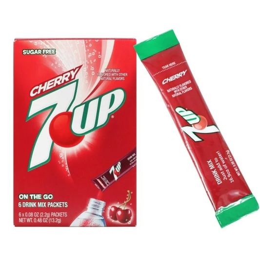 7UP Cherry Singles to Go 6ct