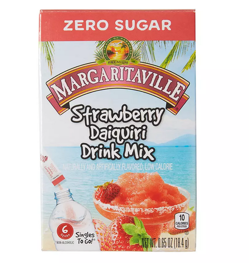 Strawberry Daiquiri Drink Mix, 6-Pack