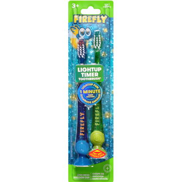 Firefly Toothbrushes, Lightup Timer, Soft