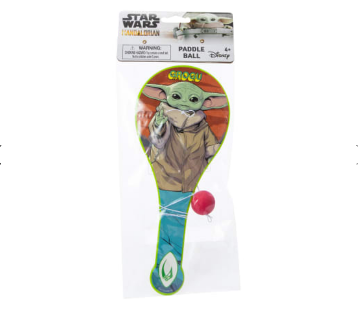 Mandalorian Character Paddle Ball Toy