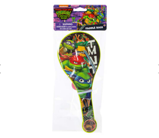 Teenage Mutant Ninja Turtles Character Paddle Ball Toy