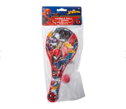 Spiderman Character Paddle Ball Toy