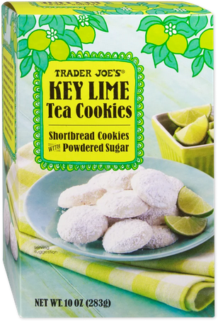 Trader Joe's Key Lime Tea Cookies