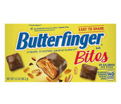 Butterfinger Chocolatey, Peanut-Buttery Minis Unwrapped Concession Box