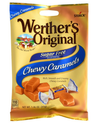 Werther's Original Chewy Sugar Free Caramel Candy 1.46 oz