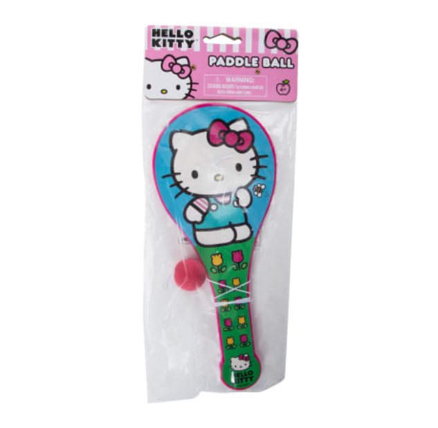 Hello Kitty Character Paddle Ball Toy