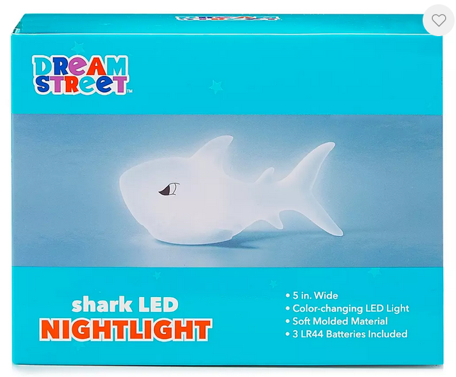 Shark LED Night Light