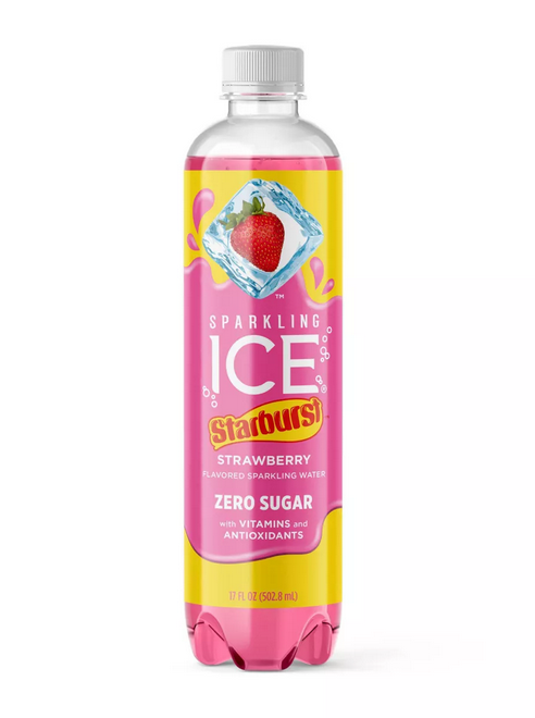 Sparkling Ice Strawberry Starburst - 17 fl oz Bottl