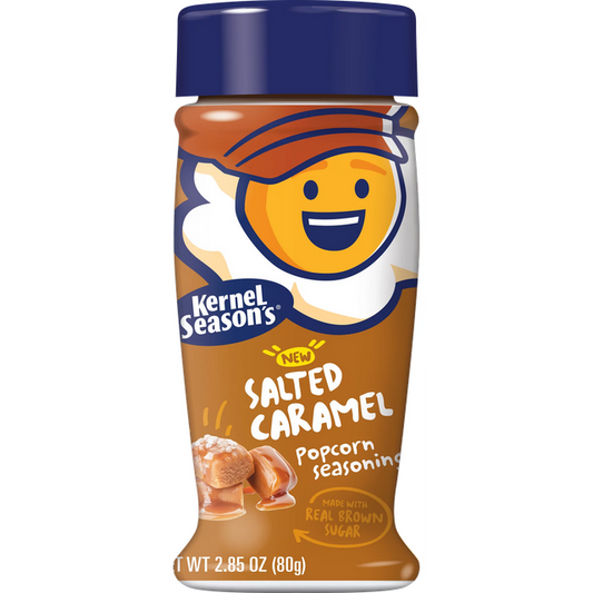 Kernel Season's Salted Caramel Popcorn Seasoning, Regular 2.85oz bottle