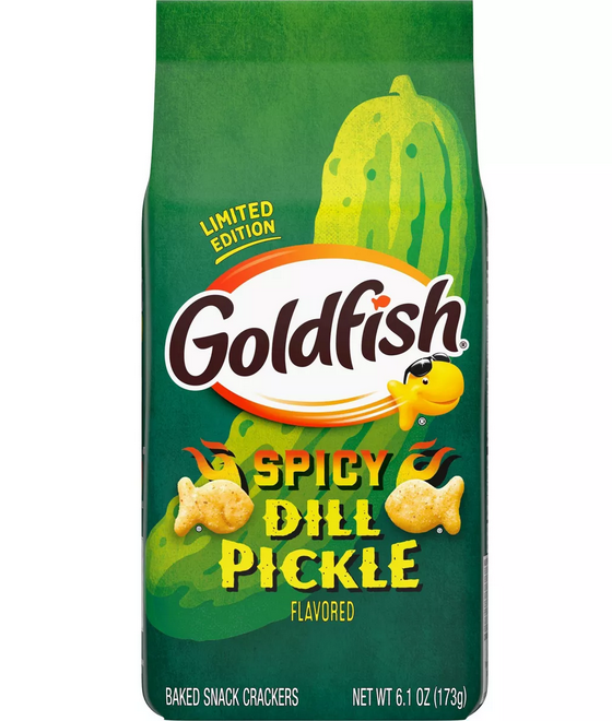 Pepperidge Farm Limited Edition Spicy Dill Pickle Goldfish Crackers - 6.1oz