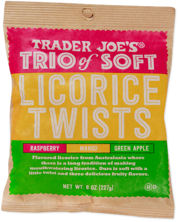 Trader Joe's Trio of Soft Licorice Twists