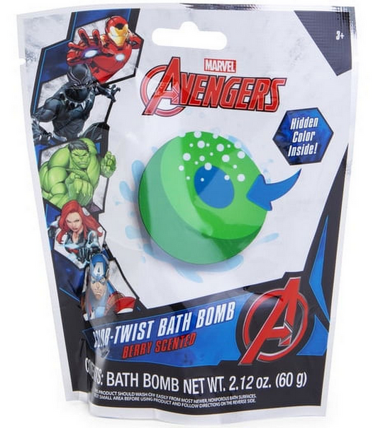 Marvel Avengers Color Twist Bath Bomb Berry Scented